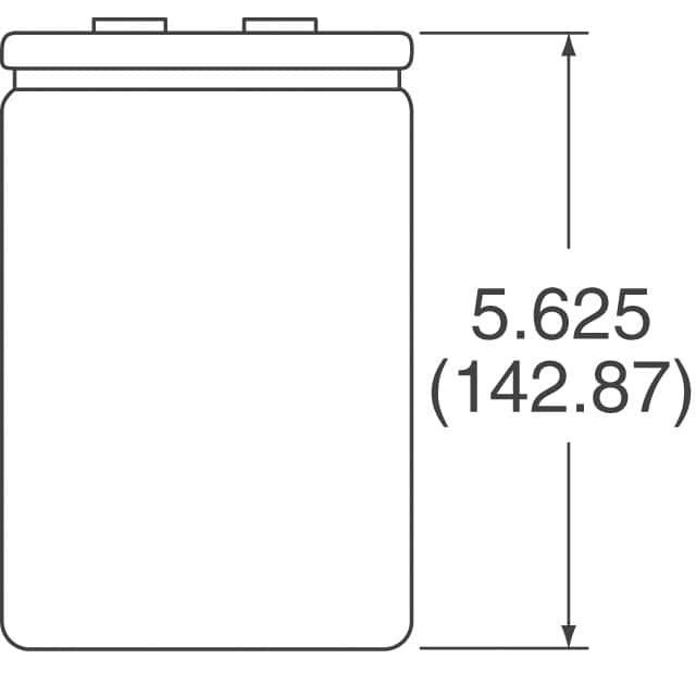 550C372T450DF2B Cornell Dubilier Electronics (CDE)  Condensateurs électrolytiques en aluminium